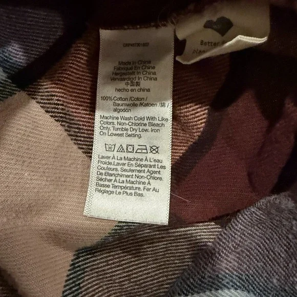 Madewell Flannel Shirt Jacket Womens XS Sunday Shacket Pockets Plaid Very Soft - Picture 4 of 7